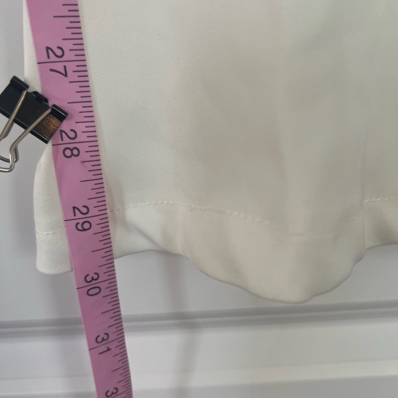 Superdown by Revolve:Elegant White Ruffle Mini Dress - Picture 7 of 8